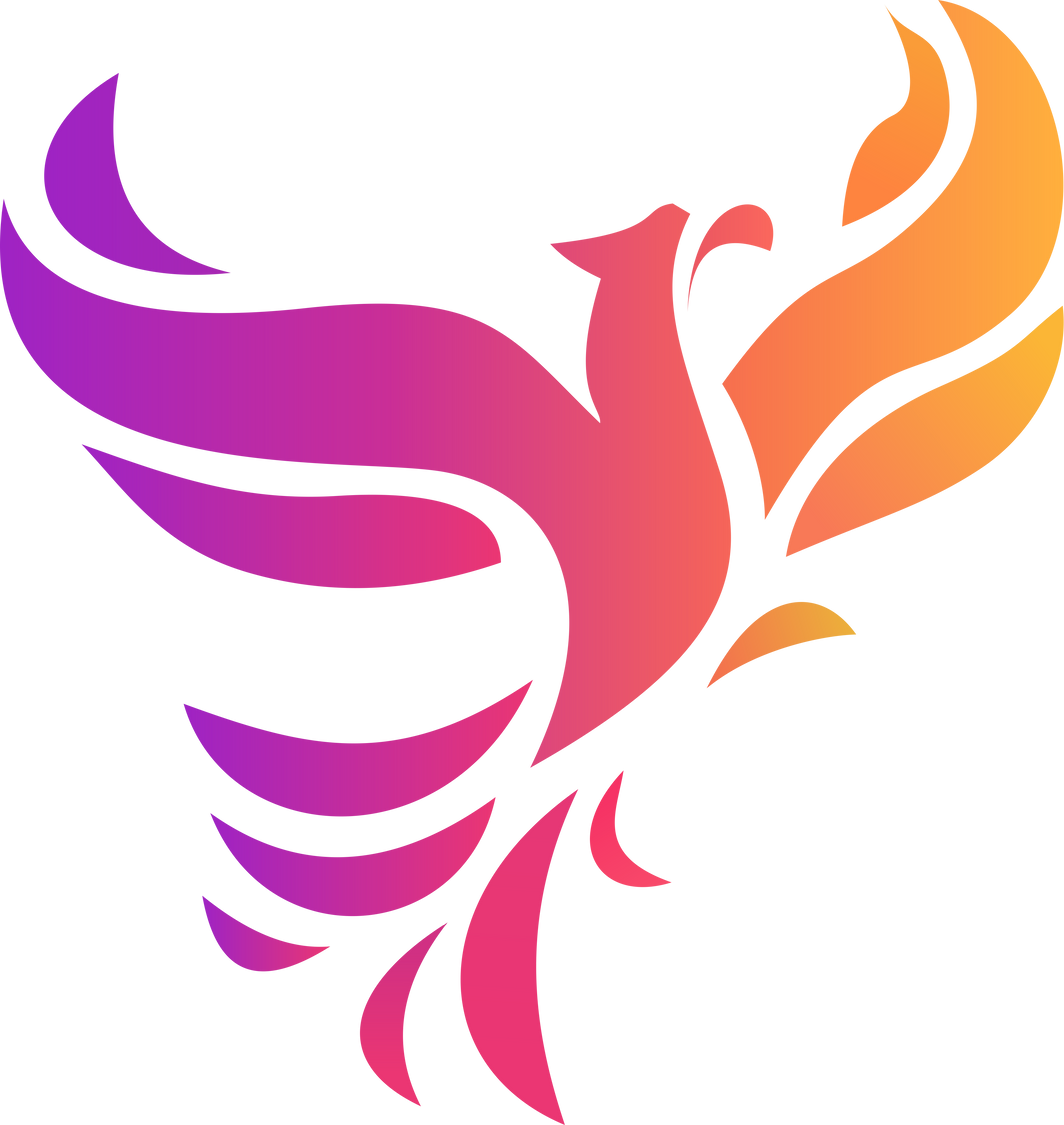 Gradient Phoenix Illustration 