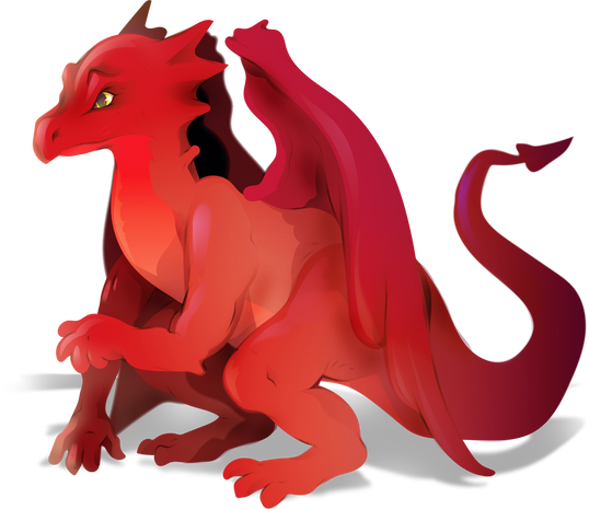 Cartoon Dragon Illustration